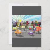 Invitation Ville Autoroute Ville Ville (Devant)