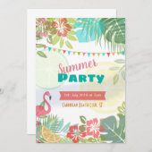 Invitation Villes des Caraïbes (Devant / Derrière)