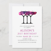 Invitation Vin 21e anniversaire (Devant)