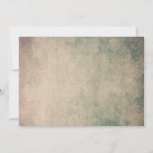 Invitation Vin Barrel Raisins Partie de retraite Vintage (Dos)