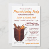 Invitation Vin Chaud Fête de Bienvenue Maison Ouverte Pendais (Dos)