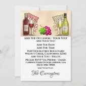 Invitation Vin et Amis (Devant)