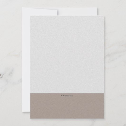 Invitation Vin et fromage (Dos)