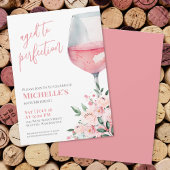 Invitation Vin Floral 60e fête d'anniversaire