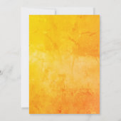 Invitation Vin floral d'été tropical Fête des mariées virtuel (Dos)