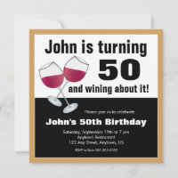 Vin Lover 50e fête d'anniversaire