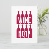 Invitation Vin non (Debout devant)