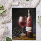 Invitation Vin rouge