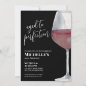 Invitation Vin Simple Soixante 60e anniversaire (Devant)