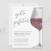 Invitation Vin Soixante-60e anniversaire (Devant)