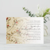 Invitation Vin toscan mariage (Debout devant)