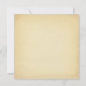 Invitation Vin vieilli à la perfection Anniversaire Invitatio (Dos)