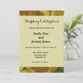 Invitation Vincent Van Gogh 15 Peinture de tournesols (Debout devant)