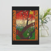 Invitation Vincent van Gogh - Arbre à prune floraison (Debout devant)