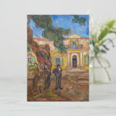 Invitation Vincent Van Gogh - Asile Saint-Paul à Saint-Remy (Debout devant)