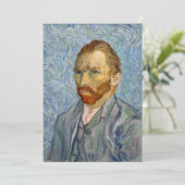 Invitation Vincent Van Gogh - Autoportrait (Debout devant)