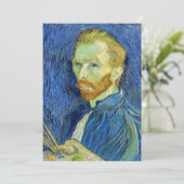 Invitation Vincent van Gogh - Autoportrait avec Palette (Debout devant)