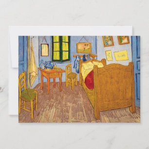 Invitation Vincent van Gogh - Chambre de Vincent à Arles