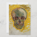 Invitation Vincent van Gogh - Crâne 1887 #2<br><div class="desc">Crâne - Vincent van Gogh,  Huile sur toile sur carton triplex,  1887</div>