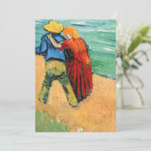 Invitation Vincent van Gogh - Deux Amants (Debout devant)