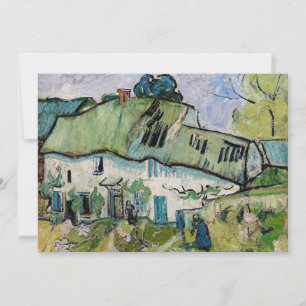 Invitation Vincent van Gogh - Ferme avec deux personnages