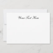 Invitation Vincent Van Gogh - Intérieur d'un restaurant (Dos)