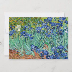 Invitation Vincent Van Gogh - Iris