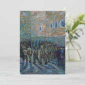 Invitation Vincent van Gogh - La cour de la prison (Debout devant)