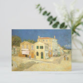 Invitation Vincent van Gogh - La Maison Jaune (La Rue) (Debout devant)