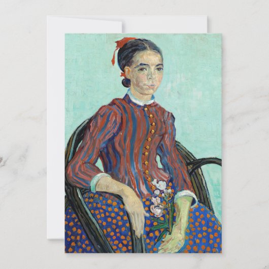 Invitation Vincent van Gogh - La Mousme (Devant)