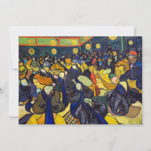 Invitation Vincent van Gogh - La Salle de danse à Arles