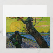Invitation Vincent van Gogh - Le Semeur (Devant / Derrière)