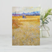 Invitation Vincent van Gogh - Les Moissonneurs (Debout devant)