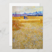 Invitation Vincent van Gogh - Les pêcheurs (Devant / Derrière)