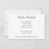 Invitation Vincent van Gogh - Maison Blanche à la nuit (Dos)