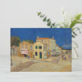 Invitation Vincent van Gogh - Maison Jaune / Rue (Debout devant)