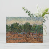 Invitation Vincent van Gogh - Olive Grove (Debout devant)