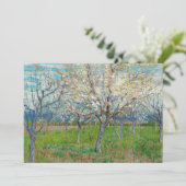 Invitation Vincent van Gogh - Orchard rose (Debout devant)