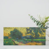 Invitation Vincent van Gogh - Paysage à Twilight (Debout devant)