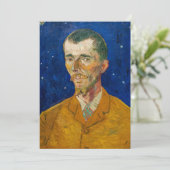 Invitation Vincent Van Gogh - Portrait d'Eugene Boch, Arles (Debout devant)