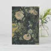 Invitation Vincent van Gogh - Roses et Scarabée (Debout devant)