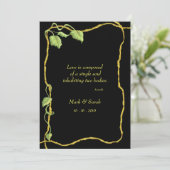 Invitation Vine Noir P (Debout devant)