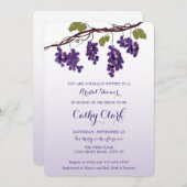 Invitation Vineyard Bridal Show (Devant / Derrière)