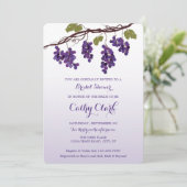 Invitation Vineyard Bridal Show (Debout devant)