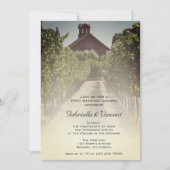 Invitation Vineyard et Red Barn Brunch d'après mariage (Devant)