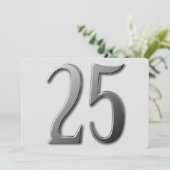 Invitation Vingt Cinq (Debout devant)