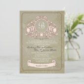 Invitation Vinification Vintage 5x7 (Debout devant)