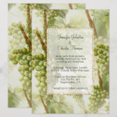 Invitation Vins de raisin Domaine Grand Mariage (Devant / Derrière)