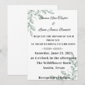 Invitation Vins en boue (Devant / Derrière)