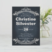 Invitation Vins Inséparables, mariage 5x7 (Debout devant)